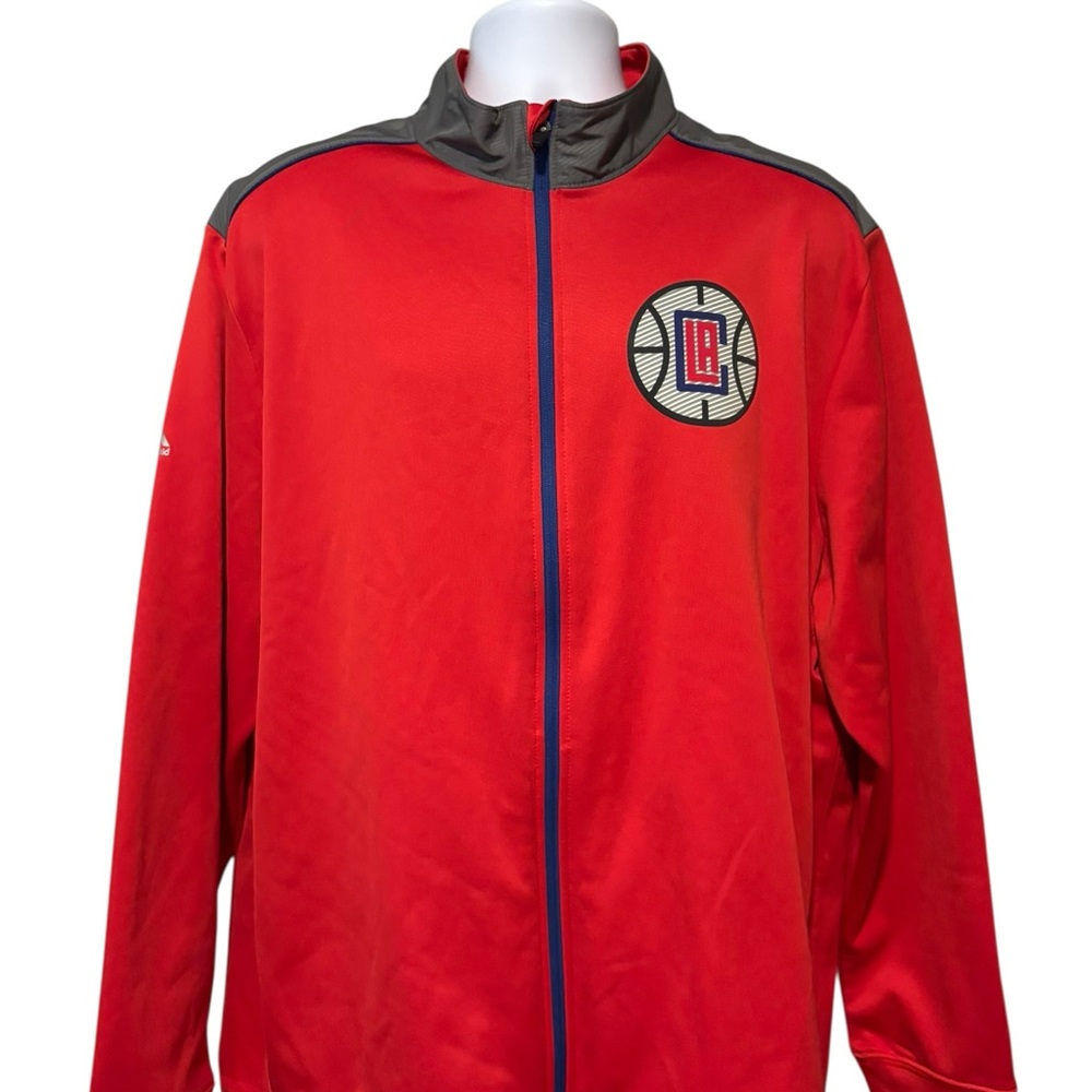 Majestic NBA Exclusive Collection LA Clippers Mens Zip Up Jacket 2XL